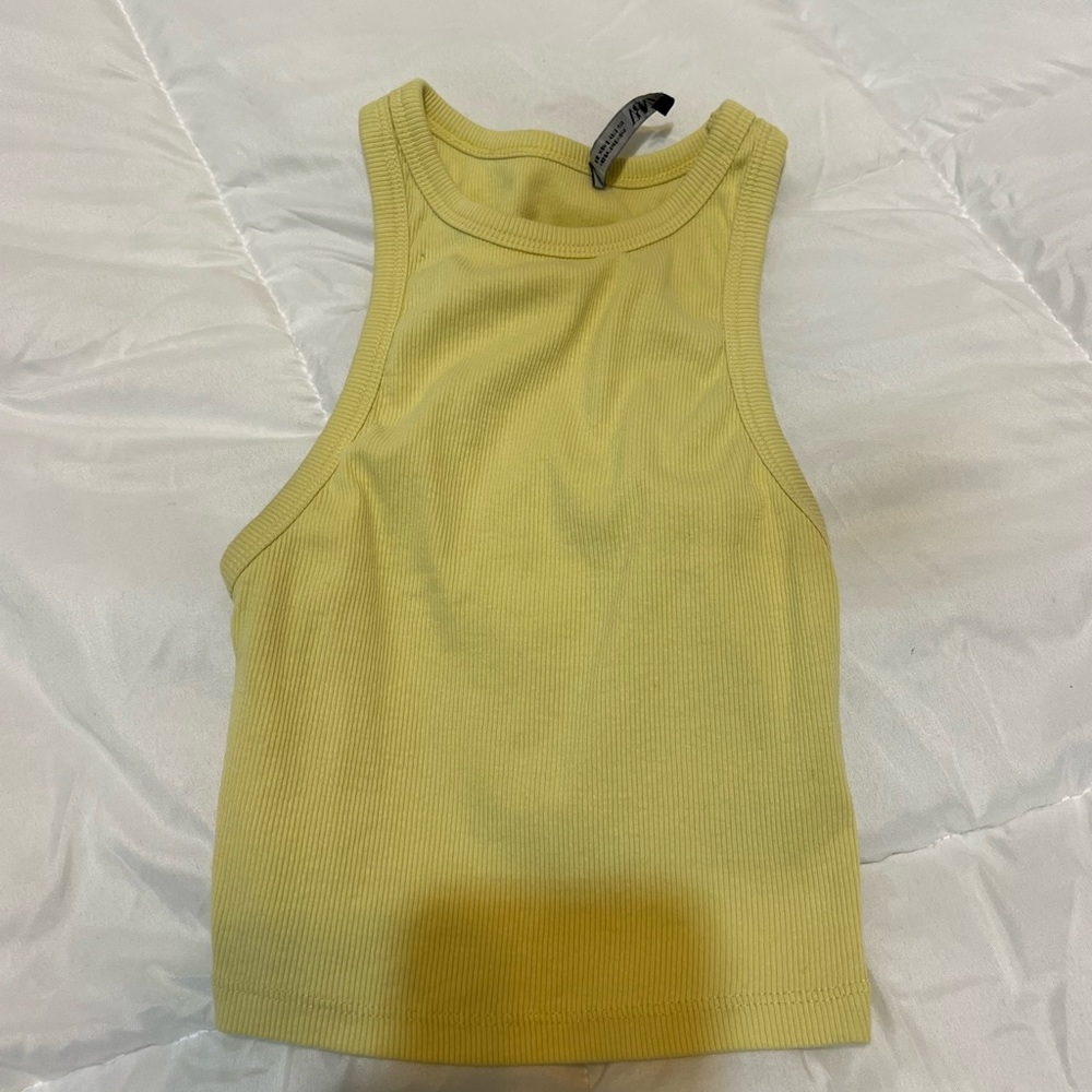 Zara high neck tank